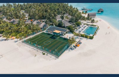 Angsana Velavaru marks reopening of upgraded futsal ground